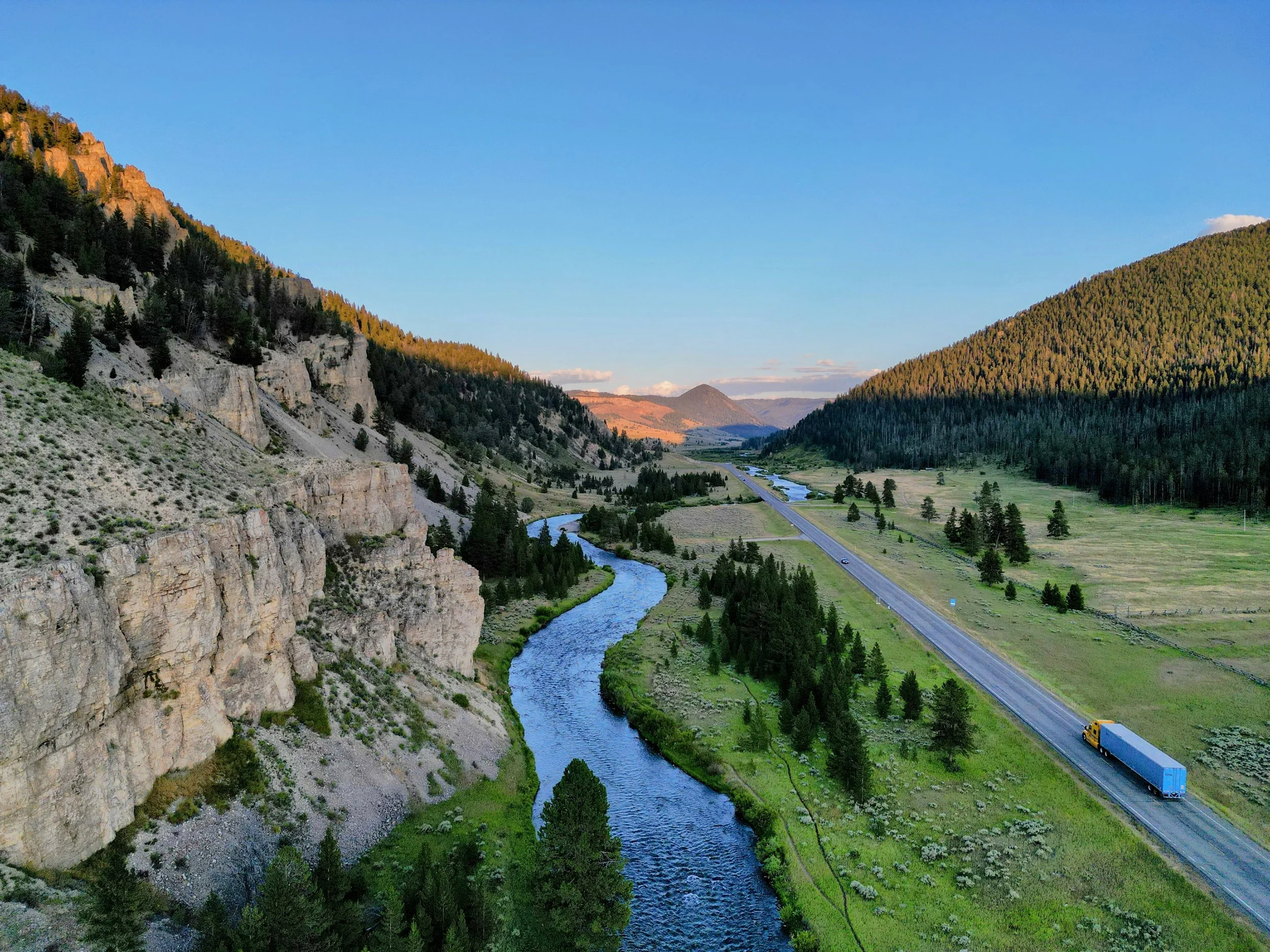 Scenic landscape representing Andrew's journey as a software developer